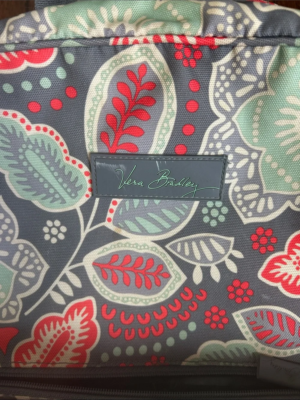 Vera Bradley lighten up canvas backpack Nomadic Floral pattern